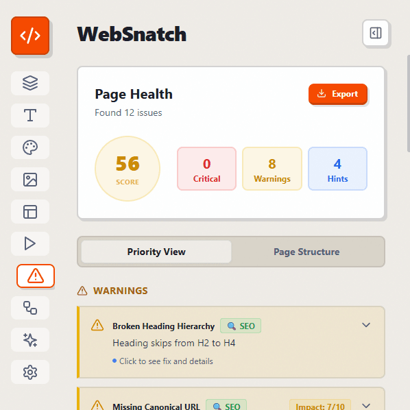 Page Health & AI